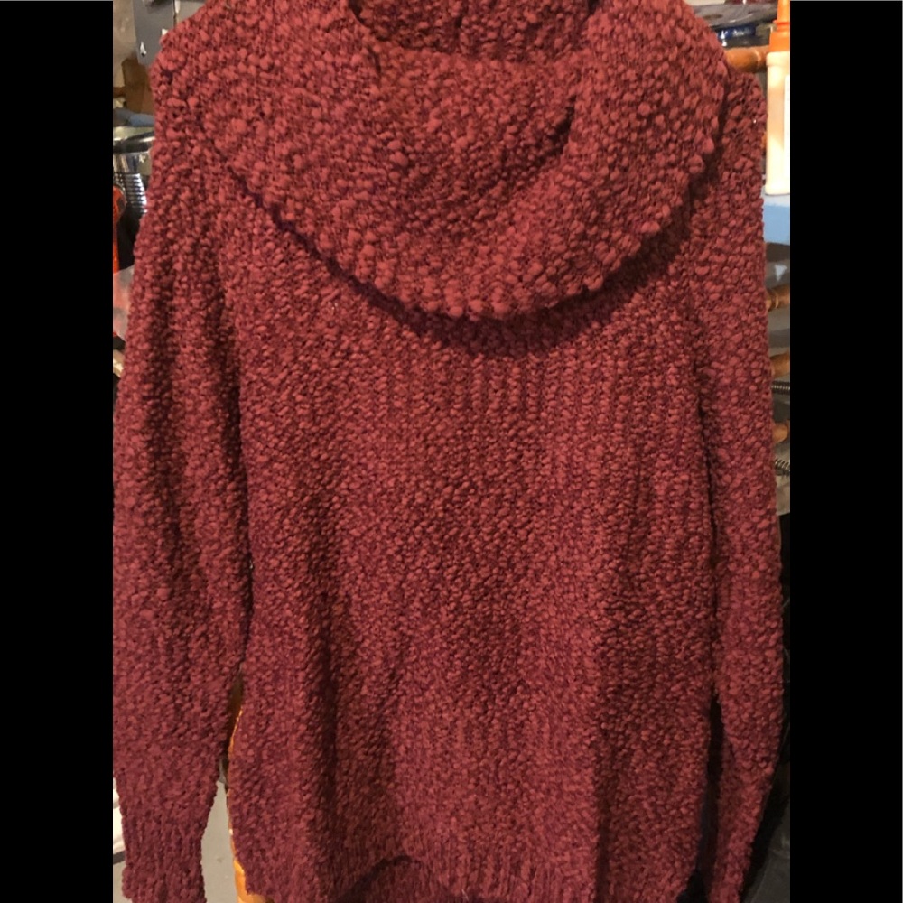 Cowl Neck Sweater New